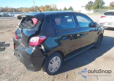 2021 Mitsubishi Mirage Carbonite Edition/Es/Le z USA, uszkodzony, nr VIN ML32AUHJ5MH010446